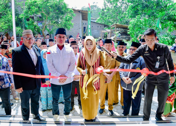 Bupati Dewi Handajani Resmikan Gedung Sekretariat DPD LDII Kabupaten Tanggamus