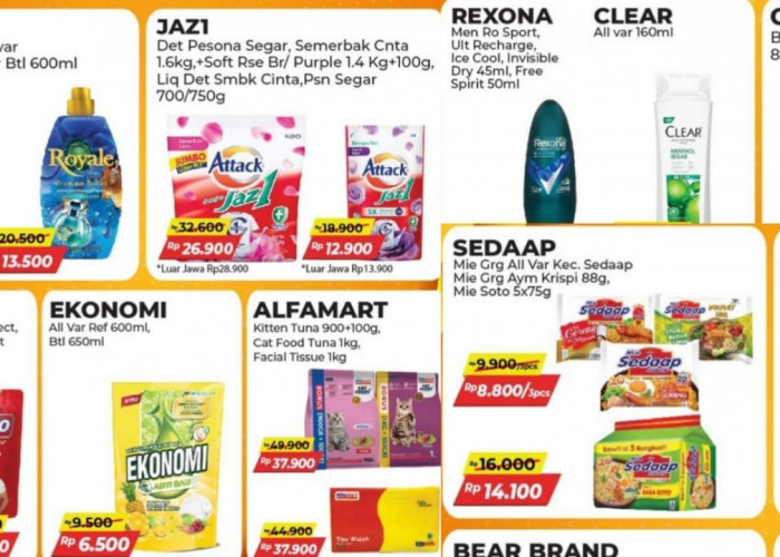 Promo Paling Murah Sejagat dari Alfamart, Incar Produk Favorit Dengan Harga Terhemat di Hari Terakhir Penawara