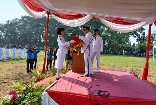 Begini Harapan Wabup dan Forkopimda Lampung Timur pada Peringatan HUT ke-77 RI