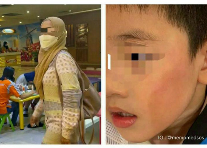 Seorang Pengunjung Mall Pontianak Tampar Anak di Gerai Taman Bermain