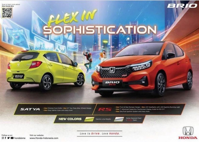 Spesifikasi Honda Brio Facelift 2023 yang Baru, Begini Beberapa Keunggulannya 