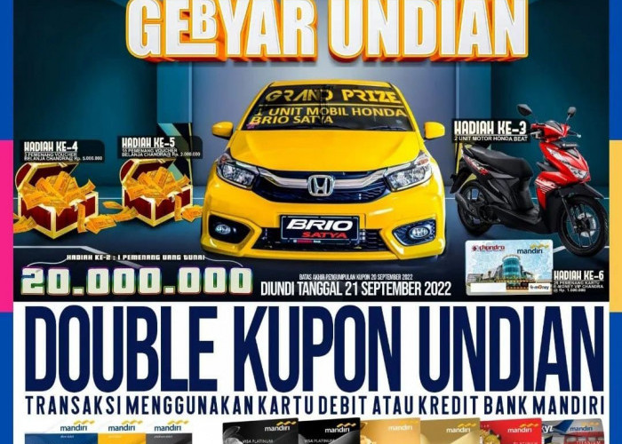 Gebyar Undian Mal Boemi Kedaton Segara Diundi