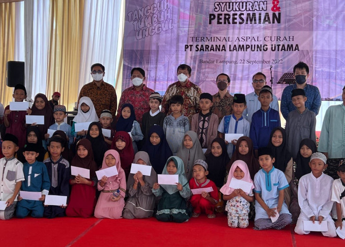 Pertamina Patra Niaga Regional Sumbagsel Resmikan Terminal Aspal Curah di Lampung