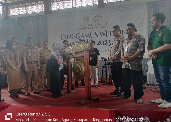 Bupati Tanggamus Buka Tanggamus Wedding Expo 2023