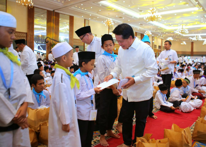 BSI Bagikan THR ke 2.222 Anak Yatim Dalam Rangka Maknai Bulan Ramadan