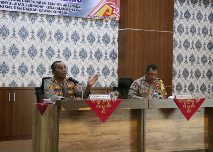 Kerahkan 35 Personel, Polres Tulang Bawang Tetapkan 17 TO Pada Operasi Bina Kusuma Krakatau 2022