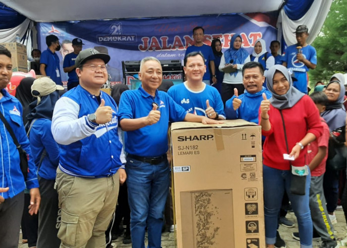 Demokrat Perkenalkan AHY sebagai Capres dan Edy Irawan Arief Cagub Lampung