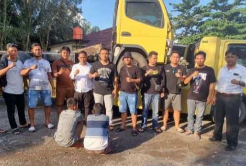 Truk Hasil Curian Dijual Rp38 Juta, Pelaku dan Penadah Diciduk di Riau