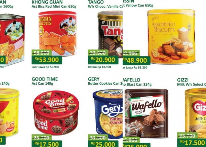 Belanja Murah Kue Lebaran Dalam Promo Alfamart, Jangan Sampai Dilewatkan!