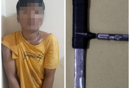Nyuri Motor di Pasar, Eh Ketahuan Akhirnya Jadi Bulanan Warga