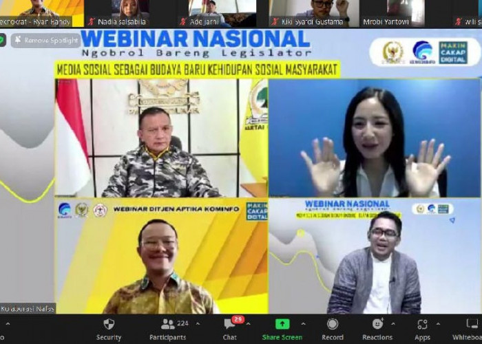Dosen UTI Jadi Pembicara Webinar Bersama Komisi I DPR RI