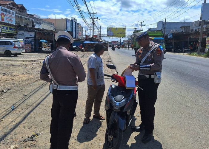 135 Pengendara di Tulang Bawang Lampung Ditindak Polisi, Paling Banyak Pelanggaran Ini