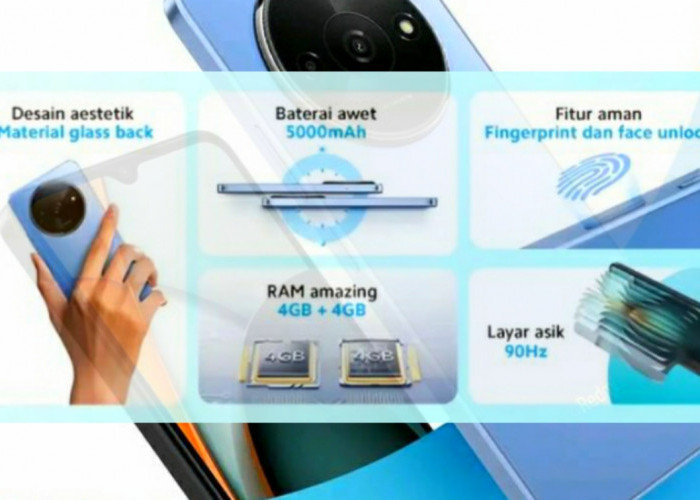 Fitur Unggulan Redmi A3, Masuk Jajaran HP Murah 1 Jutaan Dengan Ram Besar yang Mewah  