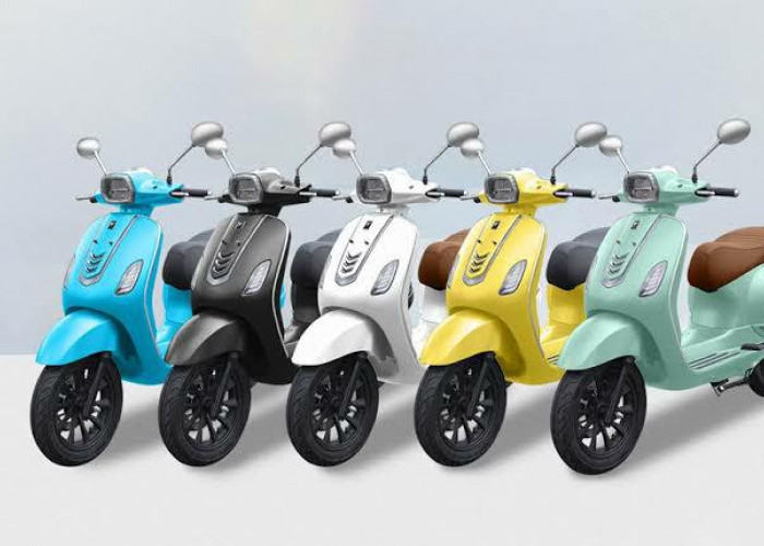 5 Rekomendasi Motor Listrik yang Mirip Vespa, Desain Modern Bergaya Klasik
