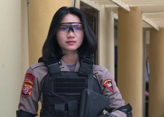 Jago Menembak, Polwan Cantik Bripda Dian Asih Lestari Sempat Dipercaya Bertugas di Kawasan PT Freeport Papua