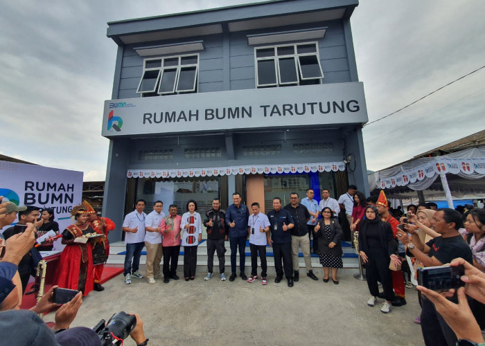 Rumah BUMN Tarutung Diresmikan, Kementerian BUMN dan BRI Perkuat UMKM Lokal