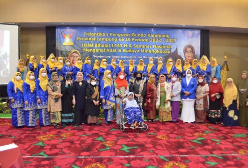 Hj Elma Rosita Resmi Jabat Ketua DPW Bundo Kanduang Provinsi Lampung 2022-2027