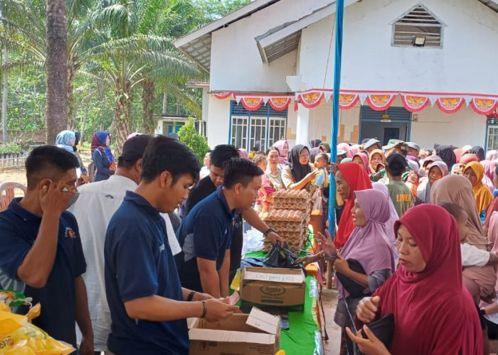 Pemkab Mesuji Gelar Pasar Murah, Salurkan Beras Murah 10 Ton
