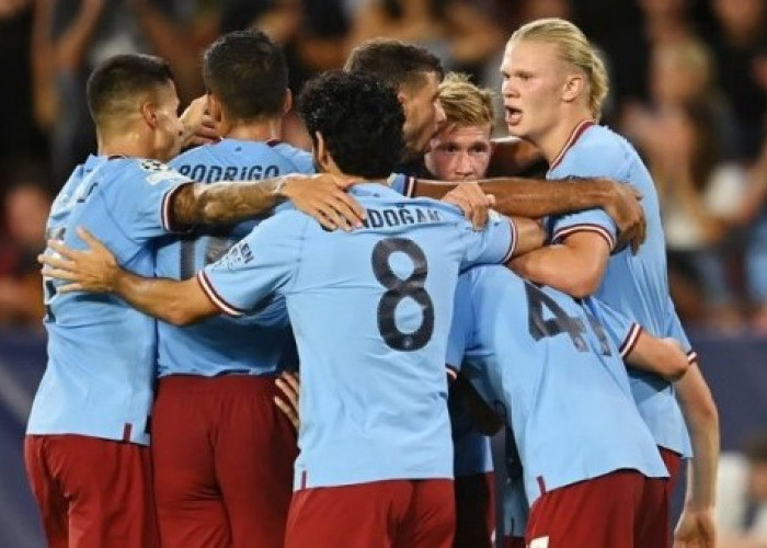 Hasil Liga Champions Matchday 1, Manchester City Bantai Sevilla 
