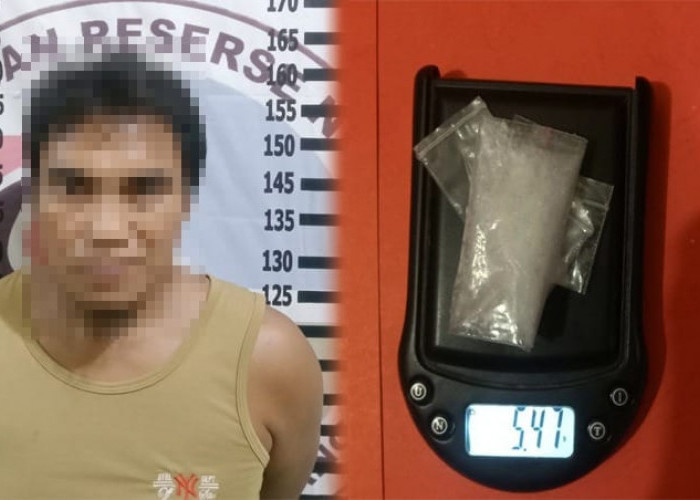 Gerebek Rumah Tempat Transaksi Narkoba, Polisi Sita 4 Paket Sabu Siap Edar
