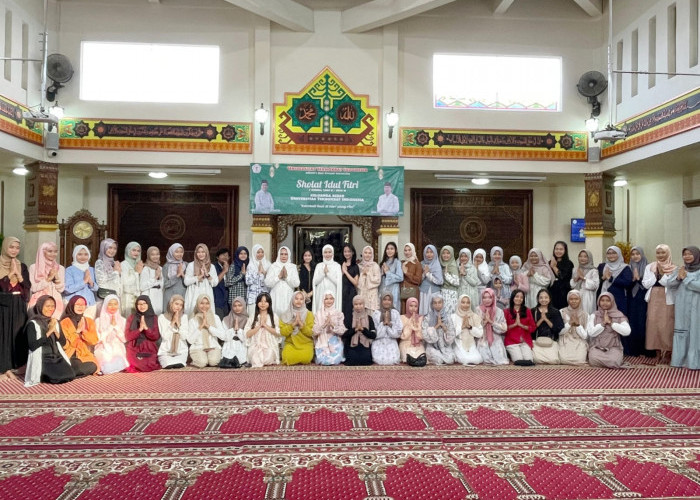 Khidmat Pelaksanaan Salat Ied di Masjid Asmaul Yusuf Teknokrat