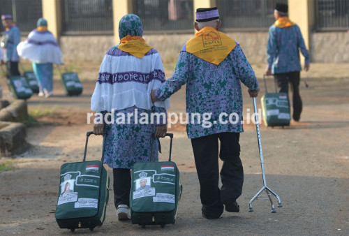 Ini Jadwal Keberangkatan Calon Jamaah Haji Lampung