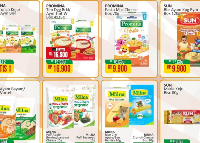 Segera Berakhir Baby Foods Fair Dalam Promo Alfamart Spesial Ramadhan 2025, Cek Daftar Produknya