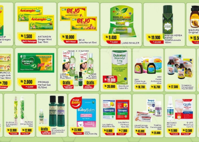 Promo Vitamin dan Produk Kesehatan Tubuh di Alfamart Agar Tetap Sehat Setelah Libur Lebaran