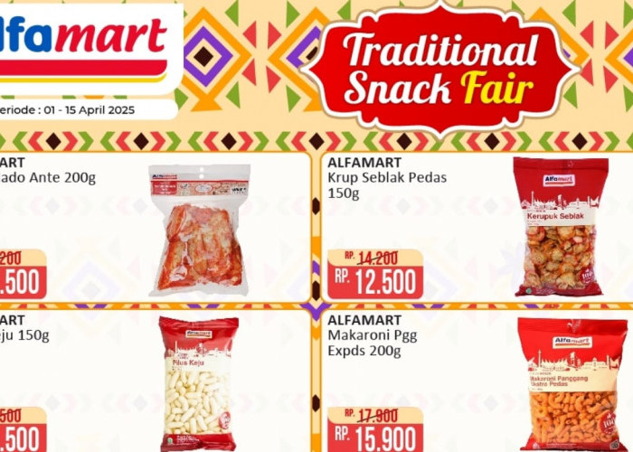 Jangan Lewatkan Promo Alfamart Untuk Camilan Tradisional, Bisa Makan Sekalian Nostalgia!