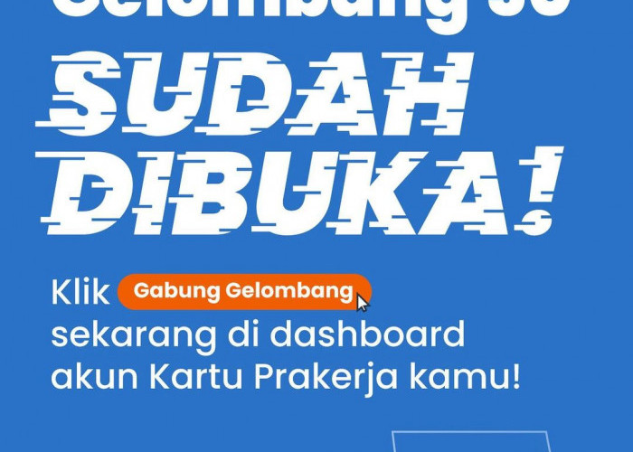 Kartu Prakerja 2023 Gelombang 50 Telah Dibuka, Daftar Lewat HP dan Dapatkan Insentif Rp4,2 Juta, Cek Disini