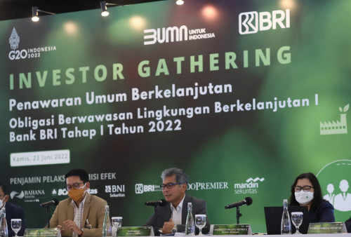 Oversubscribed 4,4 Kali, Green Bond BRI Laris Manis Diminati Investor
