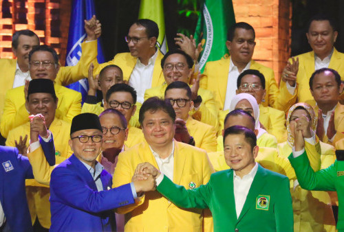 Sepakat! 3 Parpol Tandatangani Kerjasama Bentuk KIB