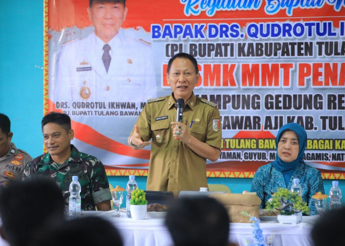 Masuk Musim Penghujan, Pj Bupati Tulang Bawang Qudrotul Ikhwan Ajak Masyarakat Tanam Tanaman Ekonomi Tinggi