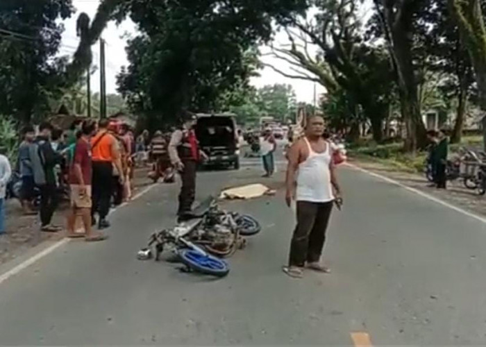Gagal Menyalip, Pemuda 20 Tahun Tewas Lakalantas di Tulang Bawang