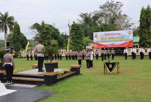Baru Saja Sertijab, Kasat Intel Polres Way Kanan Langsung Dapat Tugas Khusus