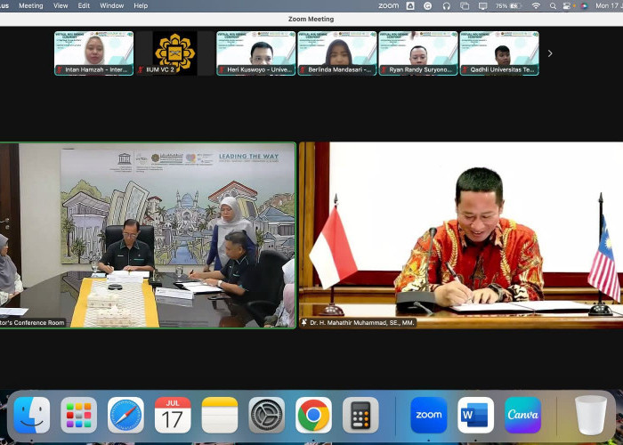 Universitas Teknokrat Indonesia Teken MoU dengan International Islamic University Malaysia