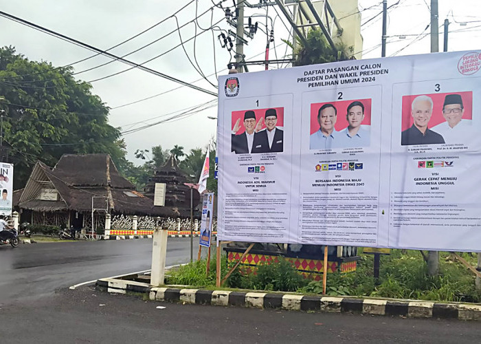 KPU Tanggamus Lampung Siapkan Titik Pemasangan APK Sosialisasi Parpol, Capres-Cawapres dan DPD