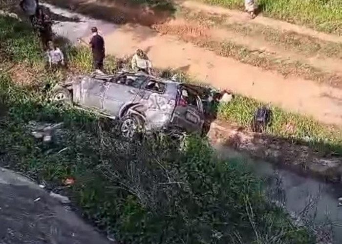 Lakalantas Tunggal Mitsubishi Pajero Ringsek Masuk Jurang Tepi JTTS, Ternyata Ini Penyebabnya