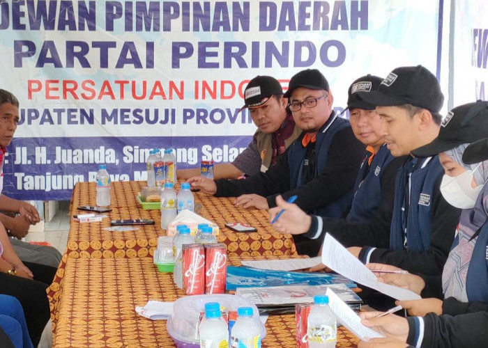 KPU Mesuji Mulai Verfak Kepengurusan Parpol Secara door to door