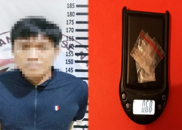Belum Sempat Transaksi, Pengedar Sabu di Ditangkap Terlebih Dulu