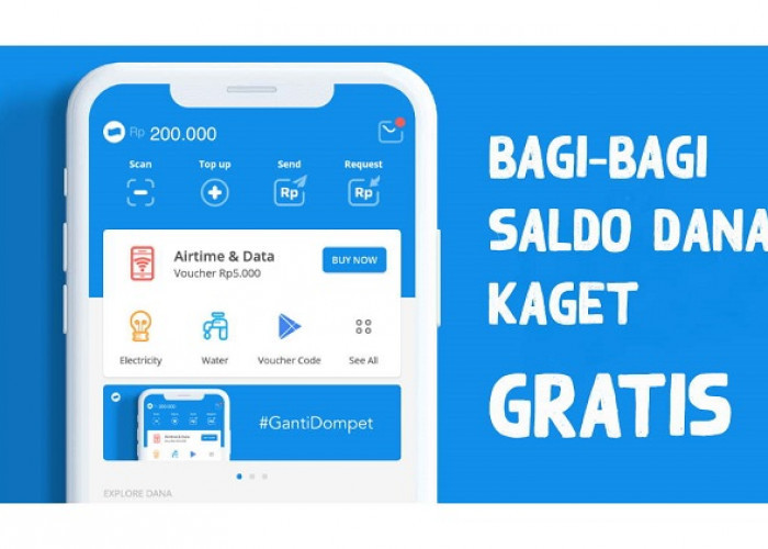 AYO Klaim Saldo DANA Rp 100 Ribu Gratis, Tidak Perlu Mainkan Aplikasi Penghasil Uang, Cukup Klaim DANA Kaget