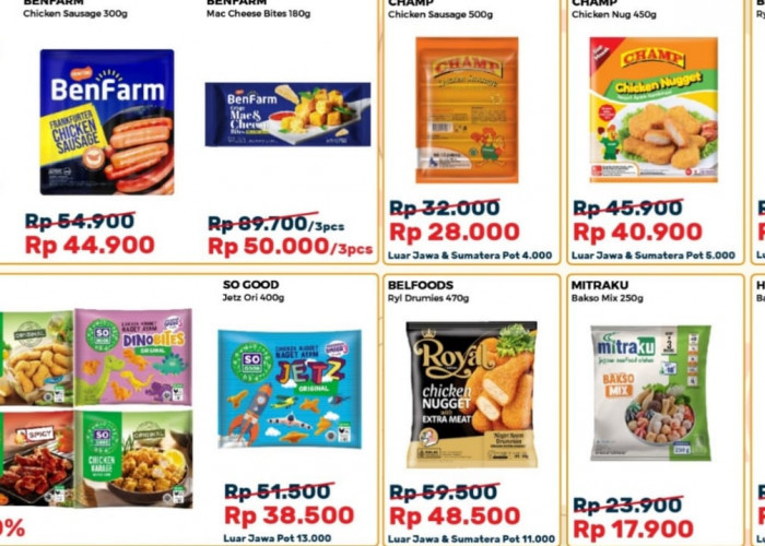 Belanja Murah Untuk Masak Sat-Set di Bulan Ramadhan, Cek Katalog Promo Frozen Food di Alfamart