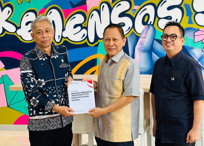 Bertemu Wamensos, Bupati Tulang Bawang Qudrotul Ikhwan Paparkan Usulan Sekolah Rakyat