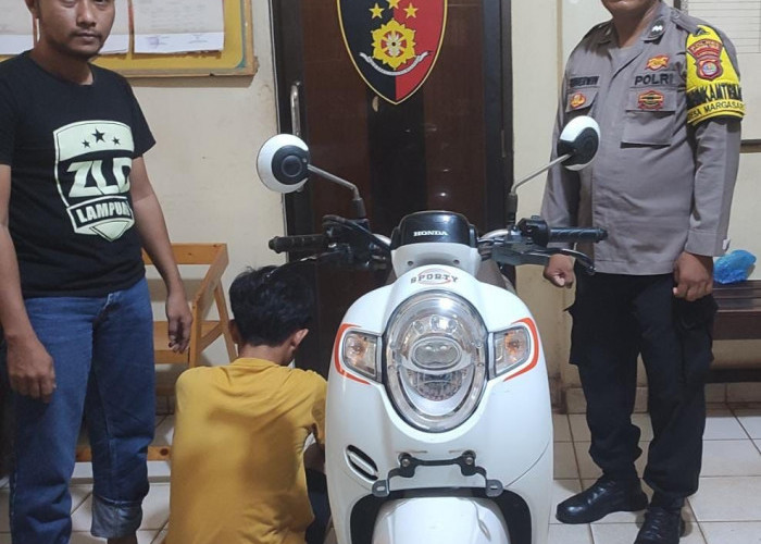 Pulang Beli Baju Anak, Motor Kesayangan Digondol Maling
