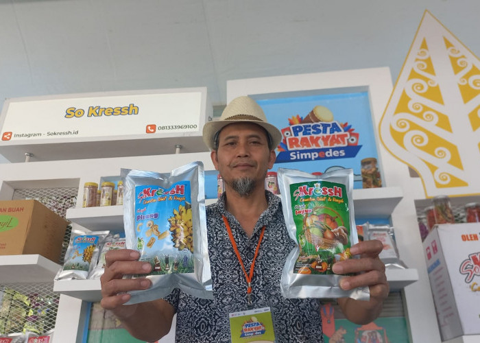 Pesta Rakyat Simpedes: Kerap Ikut Pameran BRI, UMKM Kripik ‘So Kressh’ Punya Ribuan Re-Seller