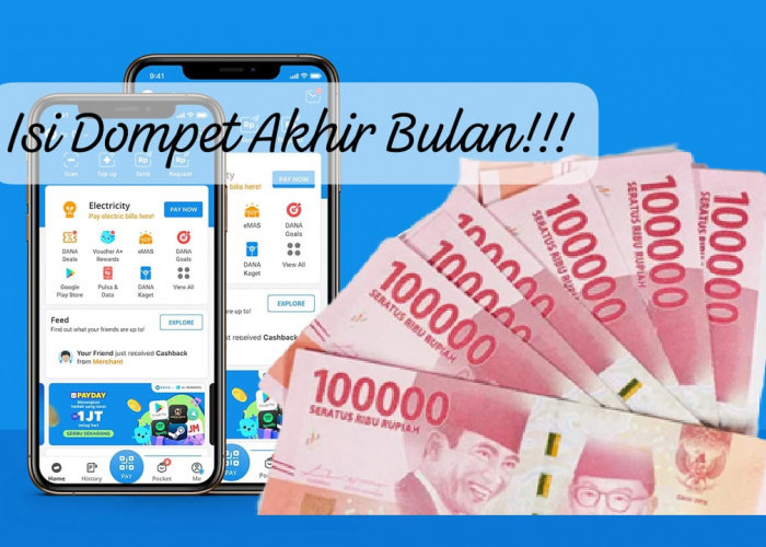 Langsung Ambil Saldo DANA Kaget Rp 203 Ribu Spesial Bonus Akhir April, Isi Kembali Cuan Dompet Digital!
