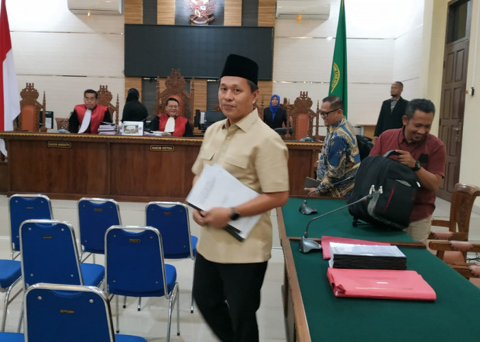 Mantan Bupati Lamteng Mustafa Hadir di Sidang Permohonan PK, Ini Isi Permohonannya 
