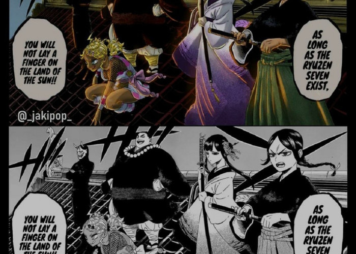 Daftar Anggota Ryuzen Seven Dalam Anime Black Clover
