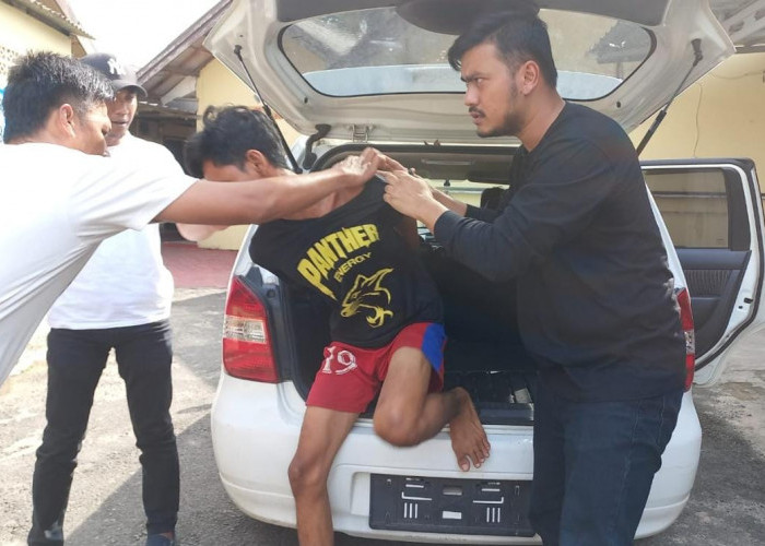 Rusak Kunci Stang, Pencuri Ini Berhasil Ambil Motor dan Diamankan Polisi