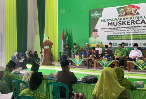 Buka Muskercab Ke-1 PCNU, Bupati Tanggamus Sampaikan Sejumlah Harapan